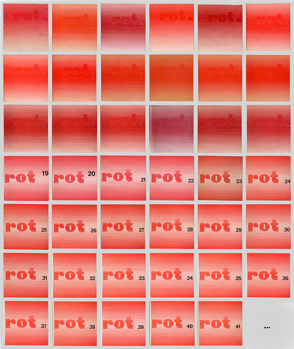 edition rot 40 + 1